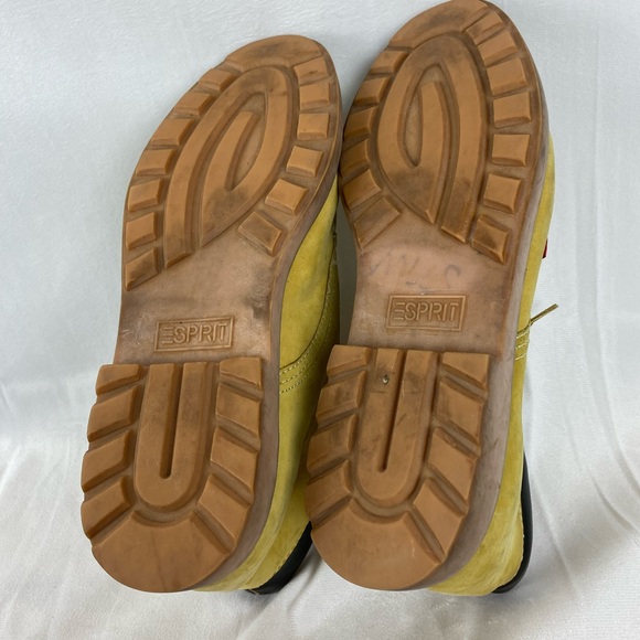 Esprit 90’s Y2K Ankle Boots Women’s Size 10 Gold Tan Work Style. - Picture 6 of 8